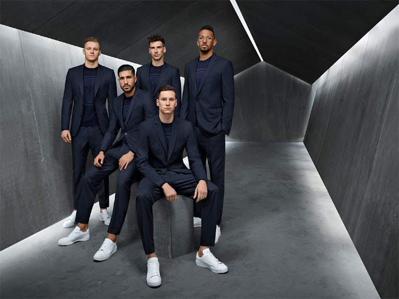 علامة HUGO BOSS  تتعاون مع فريق كرة القدم الألماني الوطني